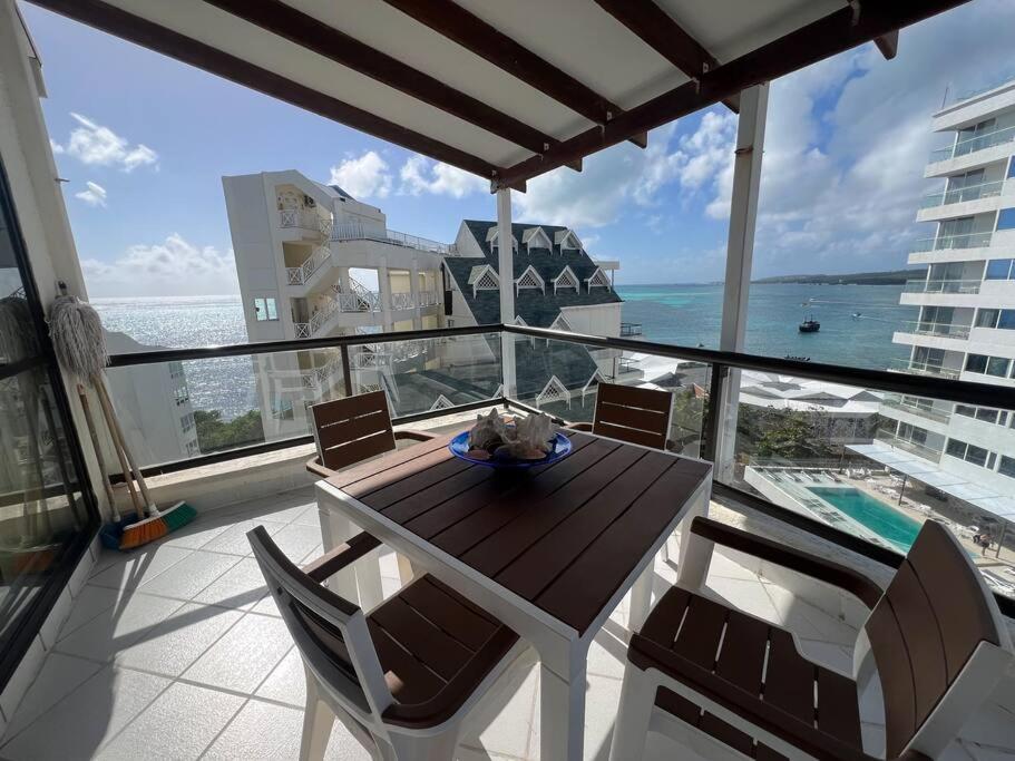 Ferienwohnung Penthouse Con Vista Al Mar Y Balcon San Andrés Exterior foto