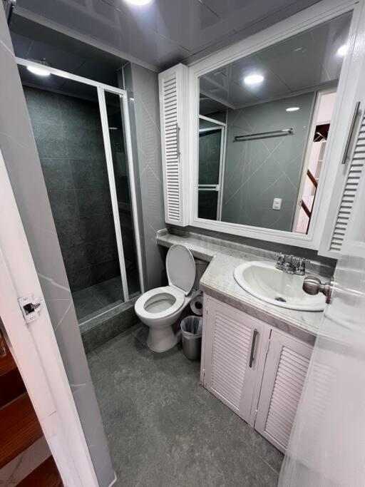 Ferienwohnung Penthouse Con Vista Al Mar Y Balcon San Andrés Exterior foto