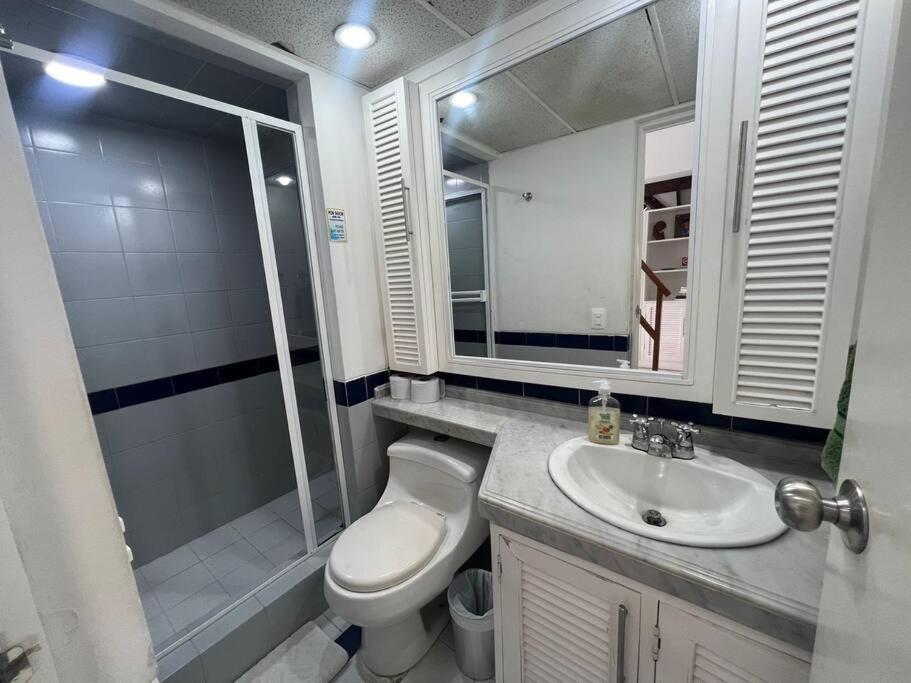 Ferienwohnung Penthouse Con Vista Al Mar Y Balcon San Andrés Exterior foto