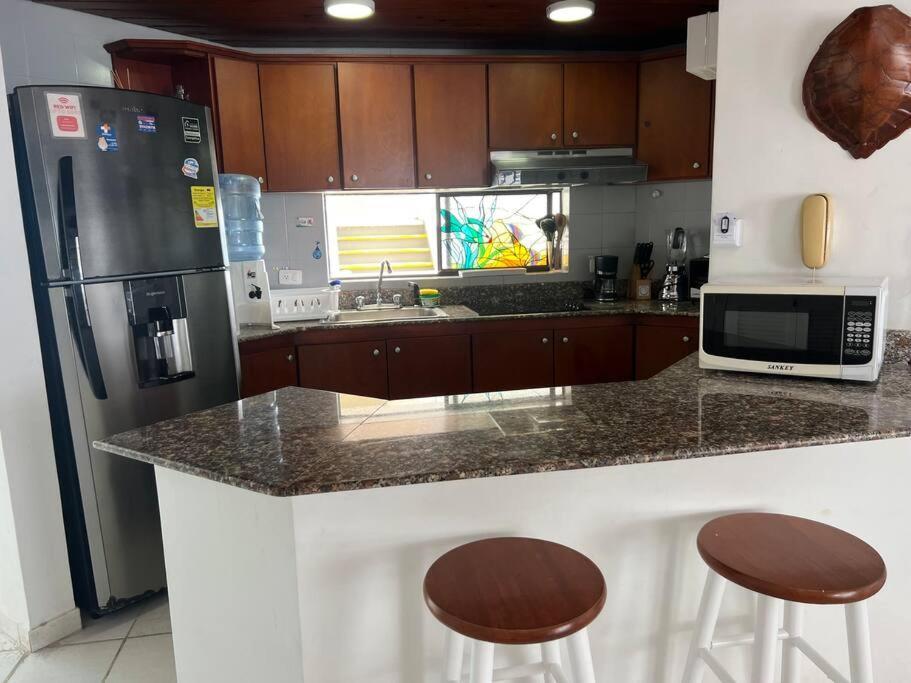 Ferienwohnung Penthouse Con Vista Al Mar Y Balcon San Andrés Exterior foto