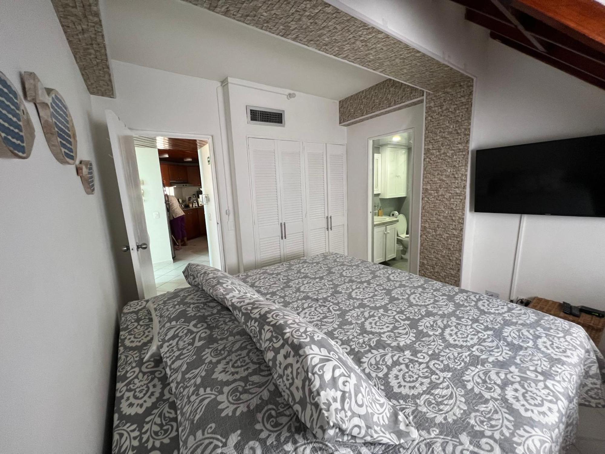 Ferienwohnung Penthouse Con Vista Al Mar Y Balcon San Andrés Exterior foto